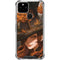 Halloween Pumpkin Witch with Fox by Ivy Dolamore Google Pixel 5 Clear Case